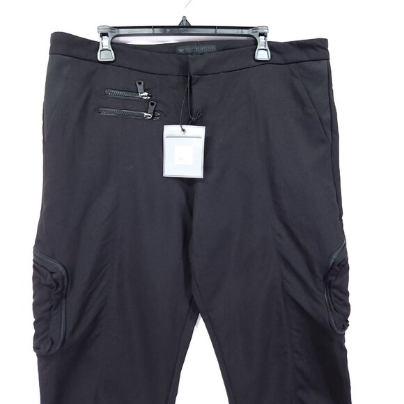 Rocnation Paper Planes Tag Mens 2XL Cargo Pants Black Joggers New $228.00 - Picture 11 of 14